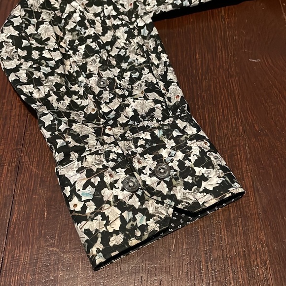 Men’s Bugatchi Shaped Fit Collared Cotton Button Down Long Sleeve Shirt Large - Picture 7 of 16